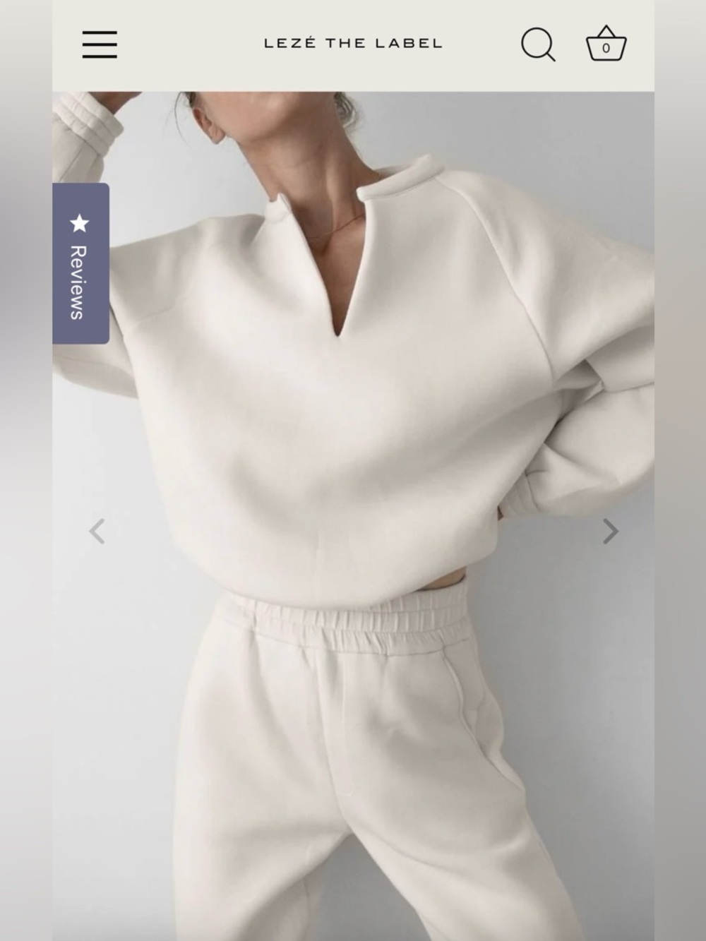 LEZE THE LABEL ATHENA + KENDAL SET - l BONE XS